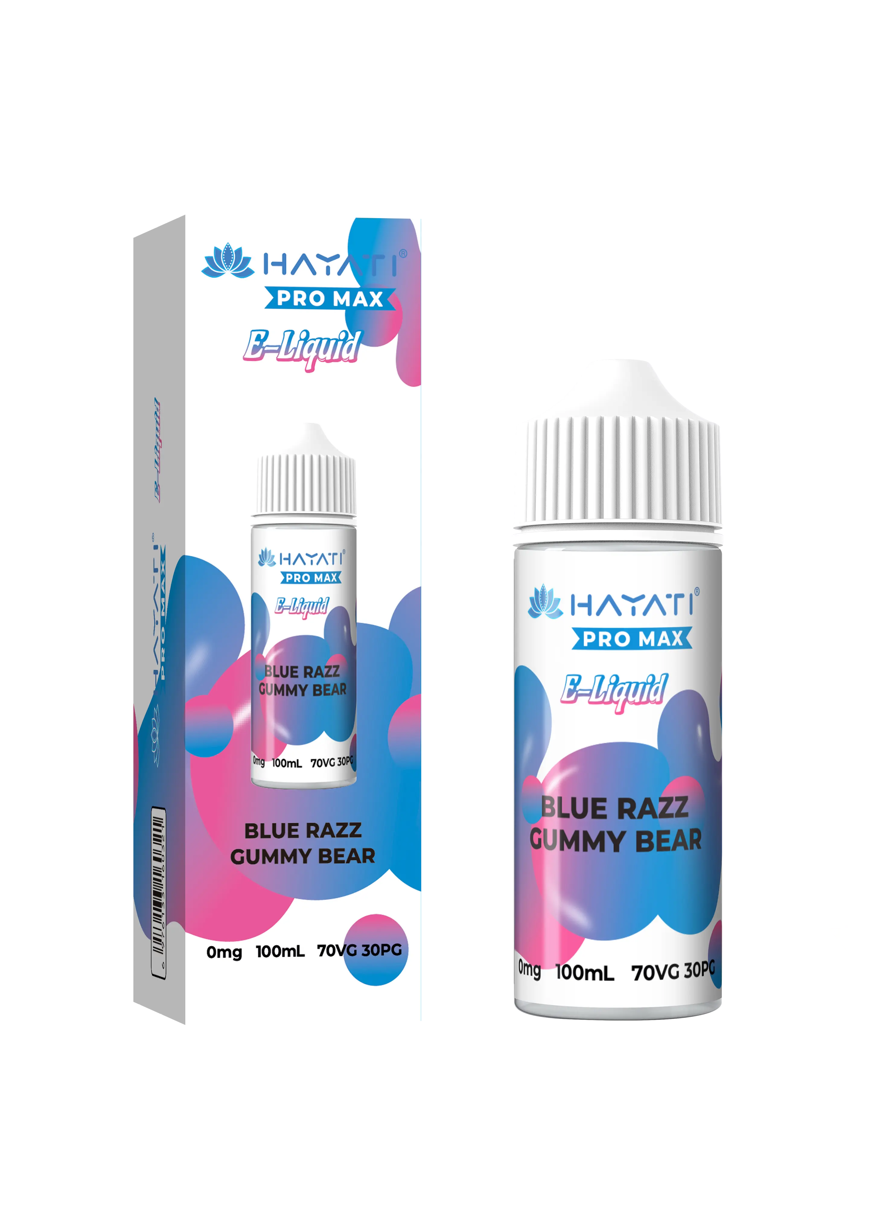 Hayati Pro Max Eliquid 70/30 - Blue Razz Gummy Bear - 100ml